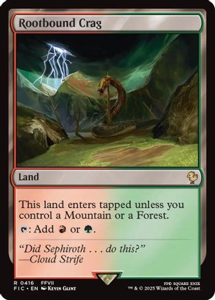 Rootbound Crag (416) [Commander: FINAL FANTASY]