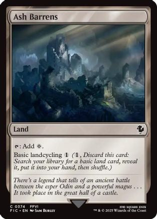 Ash Barrens (374) [Commander: FINAL FANTASY]