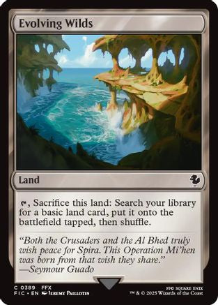 Evolving Wilds (389) [Commander: FINAL FANTASY]