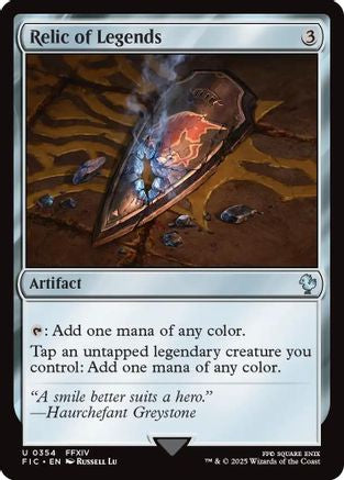 Relic of Legends (354) [Commander: FINAL FANTASY]