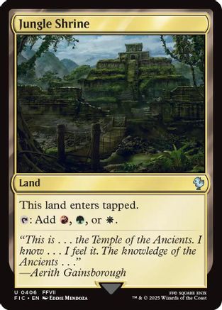 Jungle Shrine (406) [Commander: FINAL FANTASY]