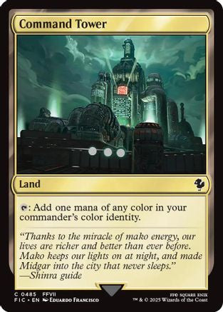 Command Tower (0485) (485) [Commander: FINAL FANTASY]