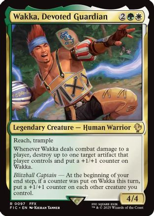 Wakka, Devoted Guardian |  (097) [Commander: FINAL FANTASY]