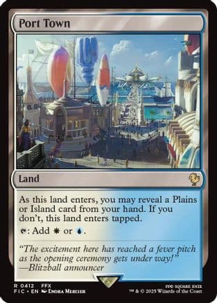 Port Town (412) [Commander: FINAL FANTASY]