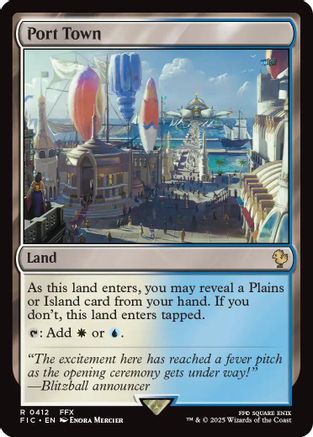 Port Town (412) [Commander: FINAL FANTASY]