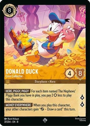 Donald Duck - Coin Collector |  (37/204) [Reign of Jafar]