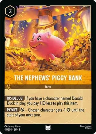 The Nephews' Piggy Bank | Cold Foil (44/204) [Reign of Jafar]
