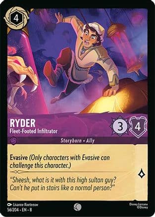 Ryder - Fleet-Footed Infiltrator |  (56/204) [Reign of Jafar]