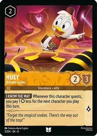 Huey - Reliable Leader | Cold Foil (3/204) [Reign of Jafar]