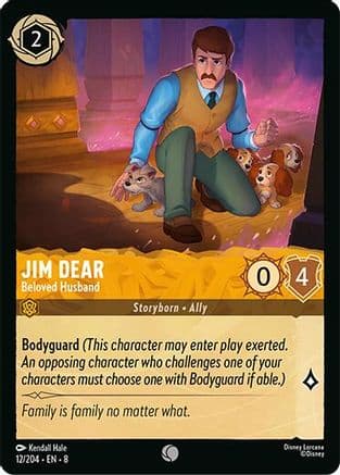 Jim Dear - Beloved Husband | Cold Foil (12/204) [Reign of Jafar]