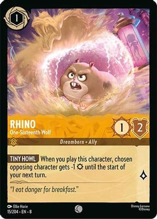 Rhino - One-Sixteenth Wolf |  (15/204) [Reign of Jafar]