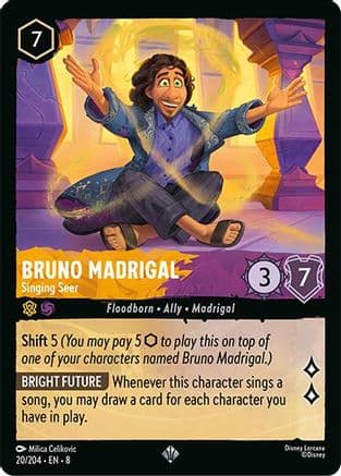 Bruno Madrigal - Singing Seer |  (20/204) [Reign of Jafar]