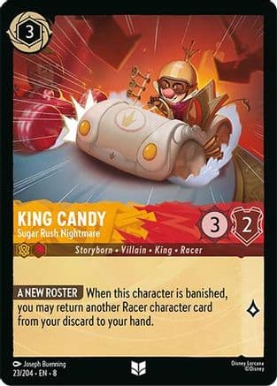 King Candy - Sugar Rush Nightmare | Cold Foil (23/204) [Reign of Jafar]