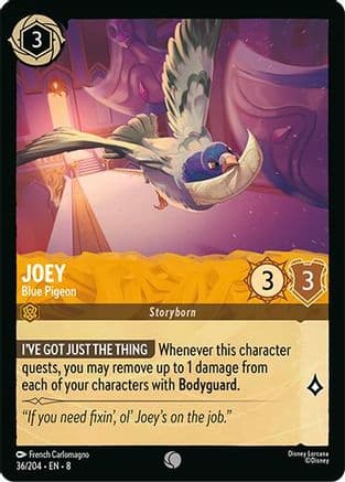Joey - Blue Pigeon |  (36/204) [Reign of Jafar]