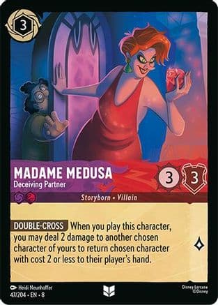 Madame Medusa - Deceiving Partner | Cold Foil (47/204) [Reign of Jafar]