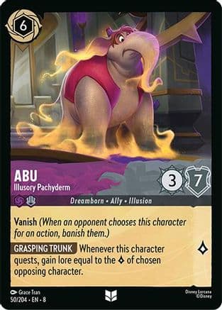 Abu - Illusory Pachyderm | Cold Foil (50/204) [Reign of Jafar]
