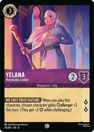 Yelana - Northuldra Leader | Cold Foil (55/204) [Reign of Jafar]