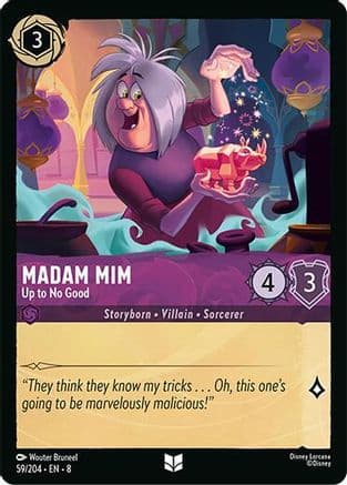 Madam Mim - Up to No Good | Cold Foil (59/204) [Reign of Jafar]
