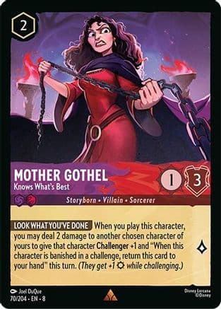 Mother Gothel - Knows What's Best | Cold Foil (70/204) [Reign of Jafar]