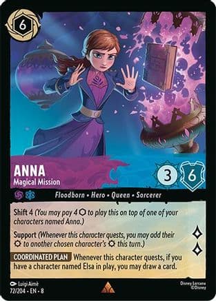 Anna - Magical Mission | Cold Foil (72/204) [Reign of Jafar]