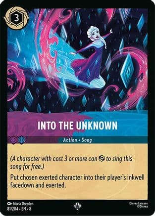 Into the Unknown | Cold Foil (81/204) [Reign of Jafar]