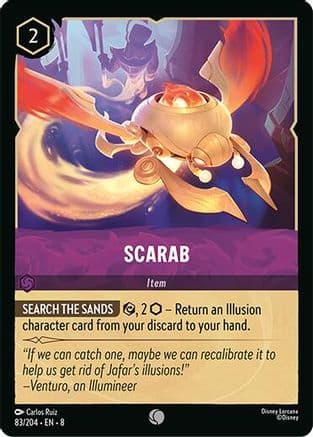 Scarab | Cold Foil (83/204) [Reign of Jafar]