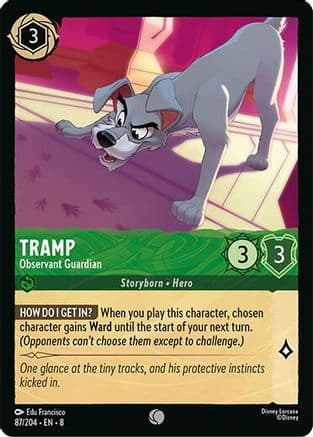 Tramp -Observant Guardian |  (87/204) [Reign of Jafar]