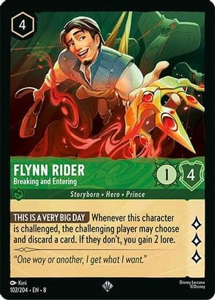 Flynn Rider - Breaking and Entering |  (102/204) [Reign of Jafar]
