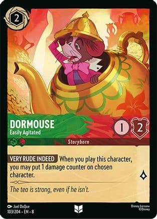 Dormouse - Easily Agitated | Cold Foil (103/204) [Reign of Jafar]