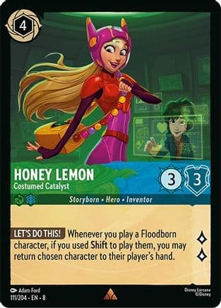 Honey Lemon - Costumed Catalyst | Cold Foil (111/204) [Reign of Jafar]