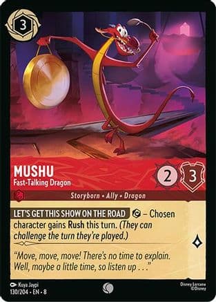 Mushu - Fast-Talking Dragon |  (130/204) [Reign of Jafar]