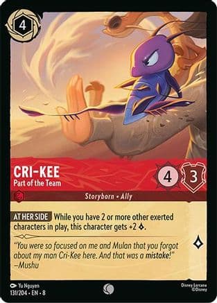 Cri-Kee - Part of the Team |  (131/204) [Reign of Jafar]