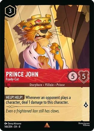 Prince John - Fraidy-Cat |  (146/204) [Reign of Jafar]