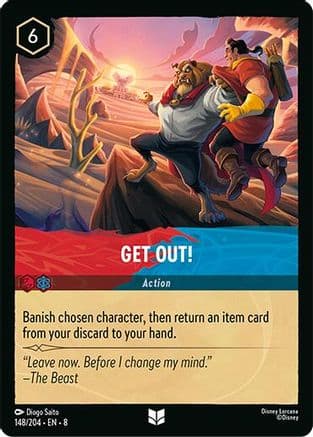 Get Out! | Cold Foil (148/204) [Reign of Jafar]