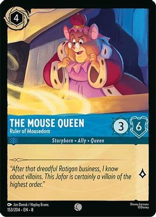 The Mouse Queen - Ruler of Mousedom | Cold Foil (153/204) [Reign of Jafar]