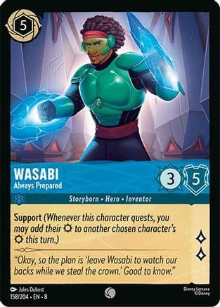 Wasabi - Always Prepared | Cold Foil (158/204) [Reign of Jafar]
