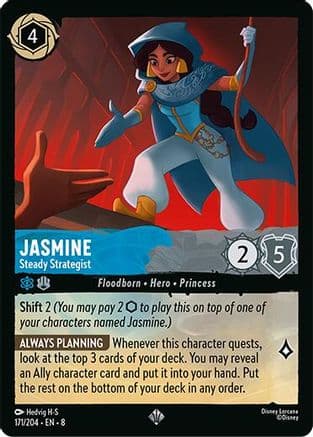 Jasmine - Steady Strategist |  (171/204) [Reign of Jafar]