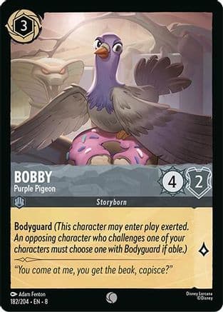 Bobby - Purple Pigeon | Cold Foil (182/204) [Reign of Jafar]