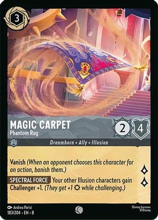 Magic Carpet - Phantom Rug |  (183/204) [Reign of Jafar]