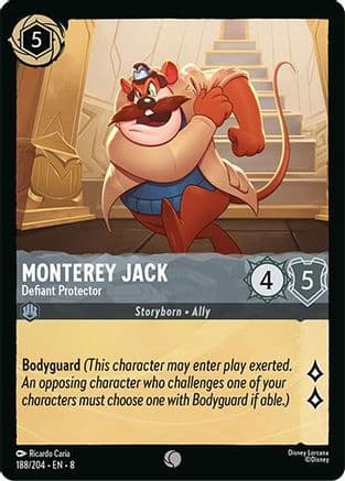 Monterey Jack - Defiant Protector | Cold Foil (188/204) [Reign of Jafar]