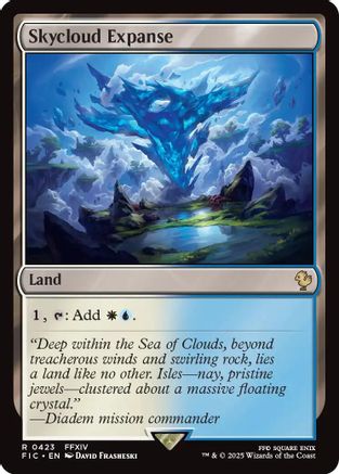 Skycloud Expanse (423) [Commander: FINAL FANTASY]
