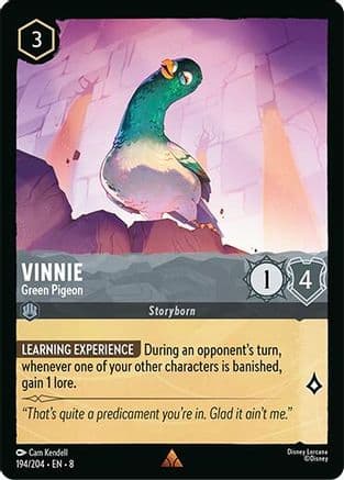 Vinnie - Green Pigeon | Cold Foil (194/204) [Reign of Jafar]
