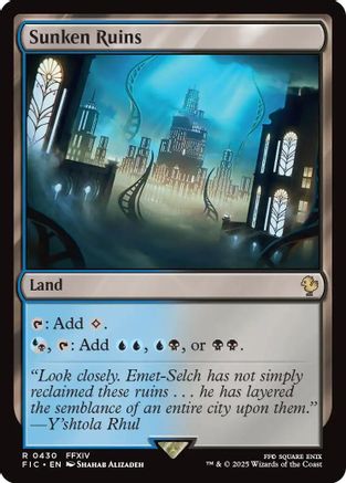 Sunken Ruins (430) [Commander: FINAL FANTASY]