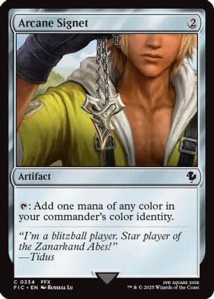 Arcane Signet (0334) (334) [Commander: FINAL FANTASY]