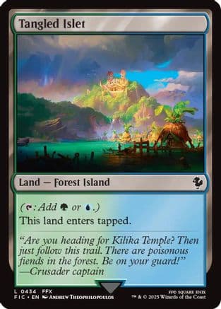 Tangled Islet (434) [Commander: FINAL FANTASY]