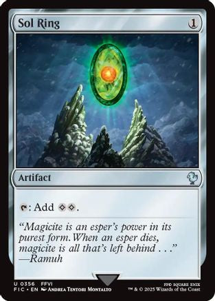 Sol Ring (0356) |  (356) [Commander: FINAL FANTASY]