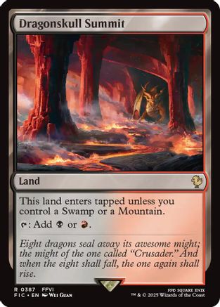 Dragonskull Summit (387) [Commander: FINAL FANTASY]