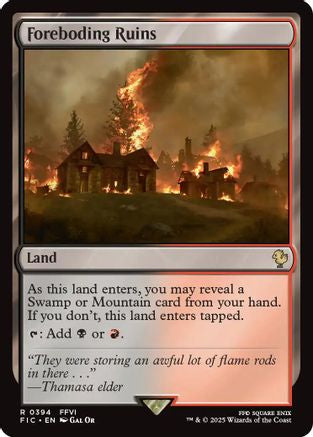 Foreboding Ruins (394) [Commander: FINAL FANTASY]