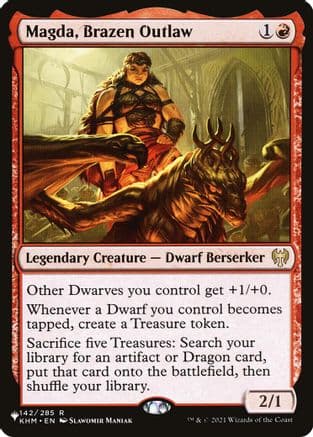 Magda, Brazen Outlaw |  (142/285) [The List Reprints]