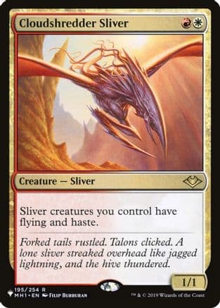 Cloudshredder Sliver |  (MH1-195) [The List]
